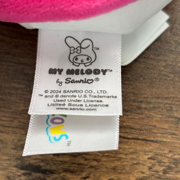 NWT SQUISHMALLOWS Sanrio Hello Kitty Plush MY MELODY Clip On Key Chain Bag NEW - Picture 7 of 10